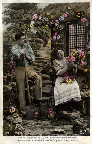 dans le jardin